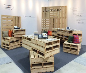ビジネス系の展示会ブース施工事例1