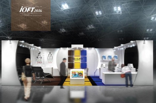 国際メガネ展の施工事例1